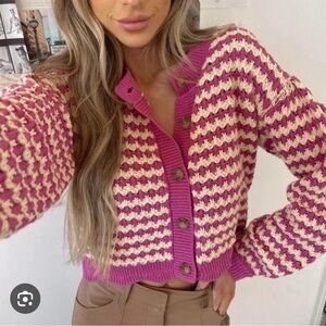 Vestique Crochet Cardigan
